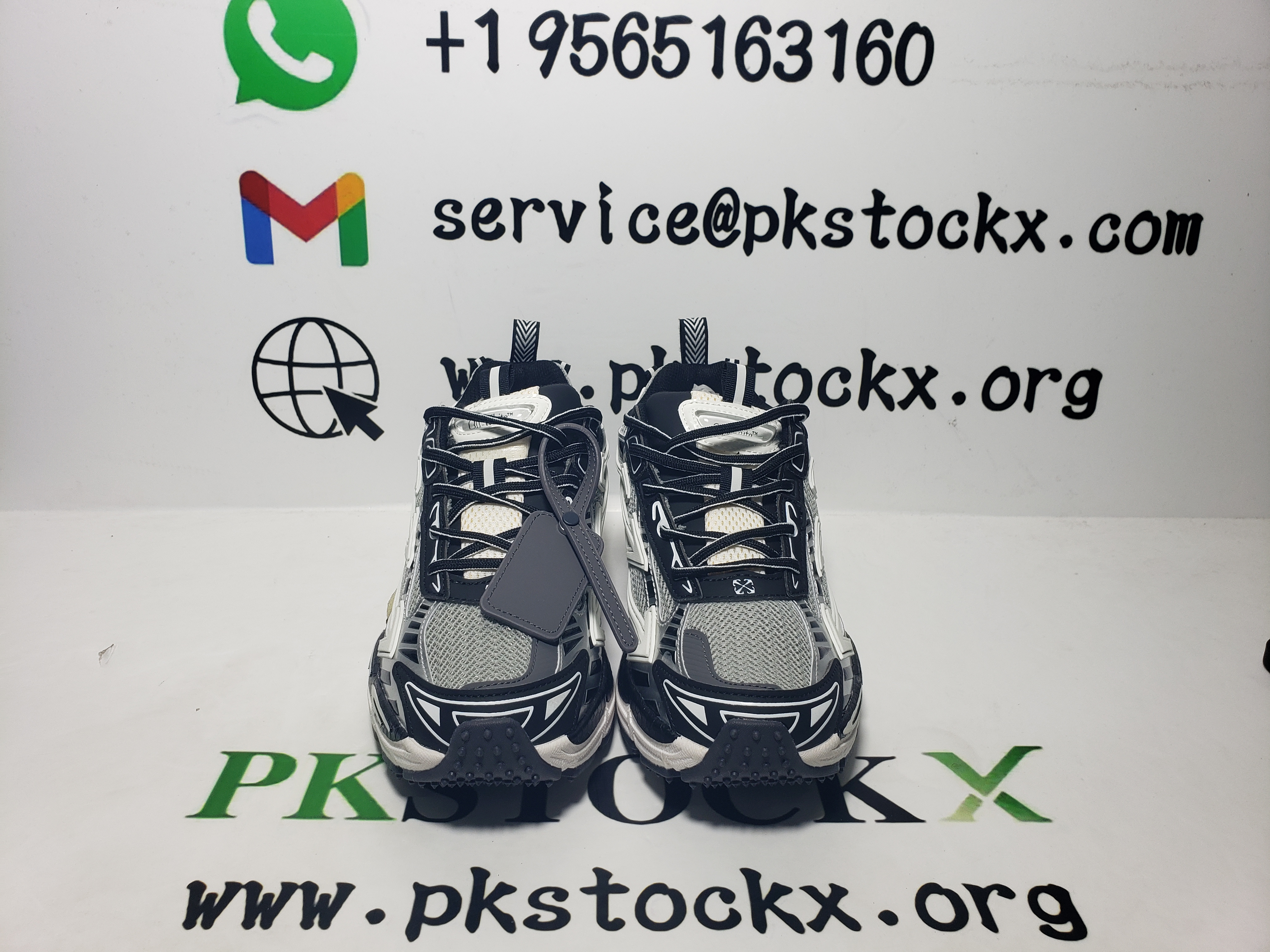PK God Batch OFF-WHITE Out Of Blue Silver white IIA295F24 FAB00 10001 review D*** 03
