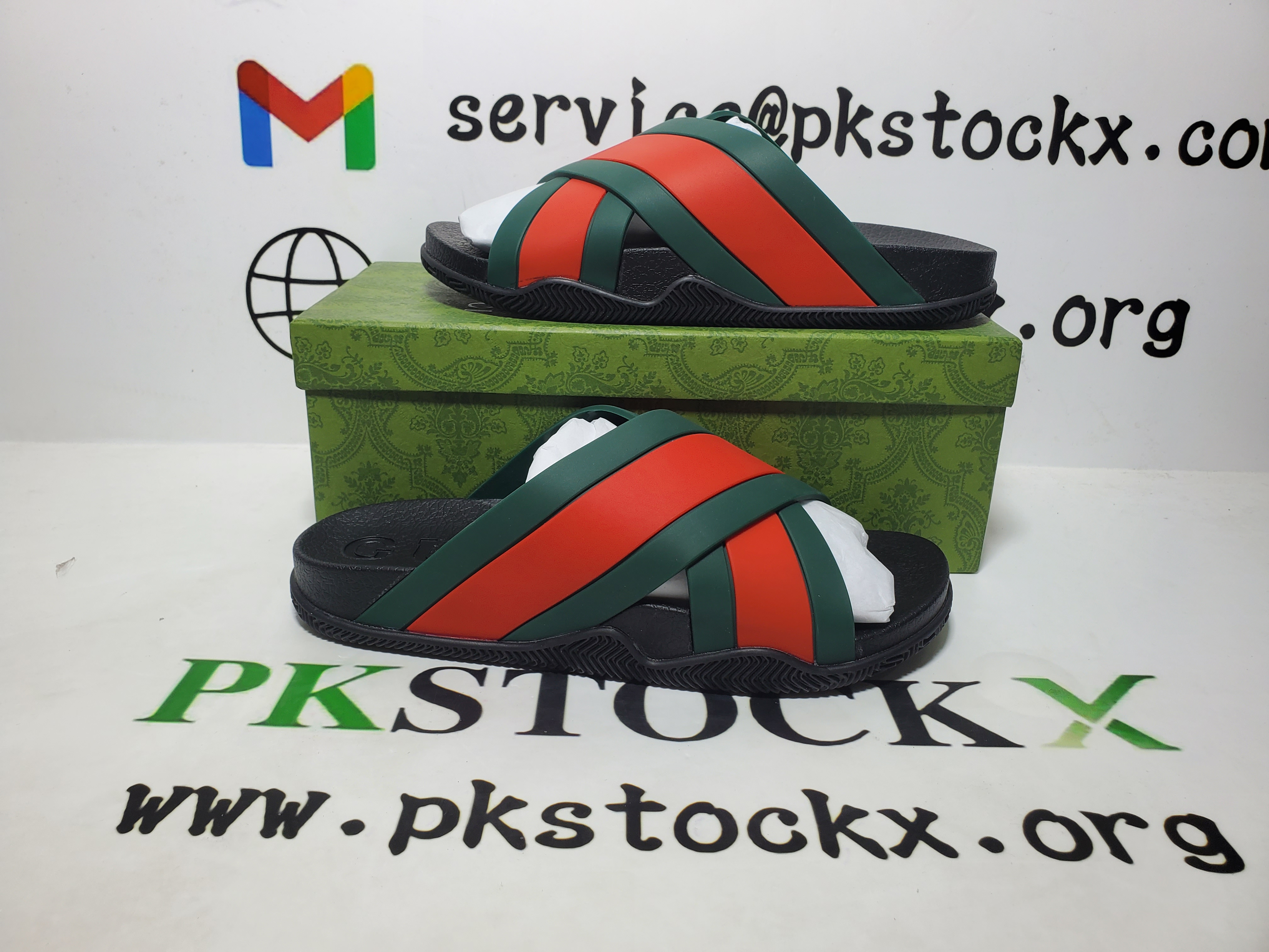 Gucci Rubber Slide 'Green Red' review Ascanio Corsi 03