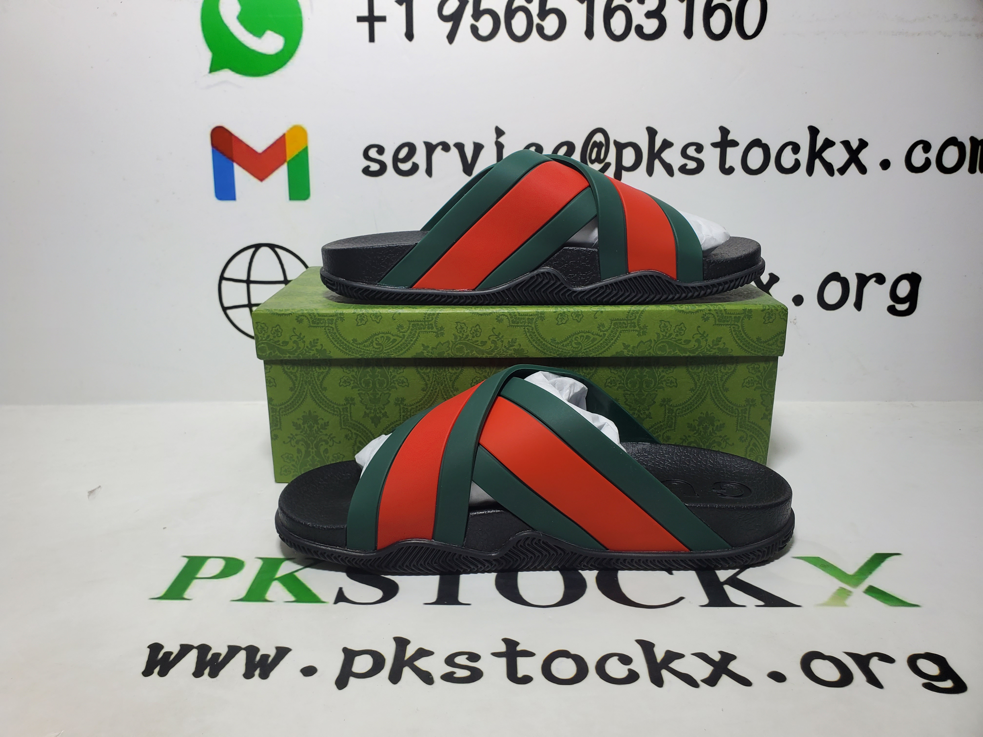 Gucci Rubber Slide 'Green Red' review Ascanio Corsi 04