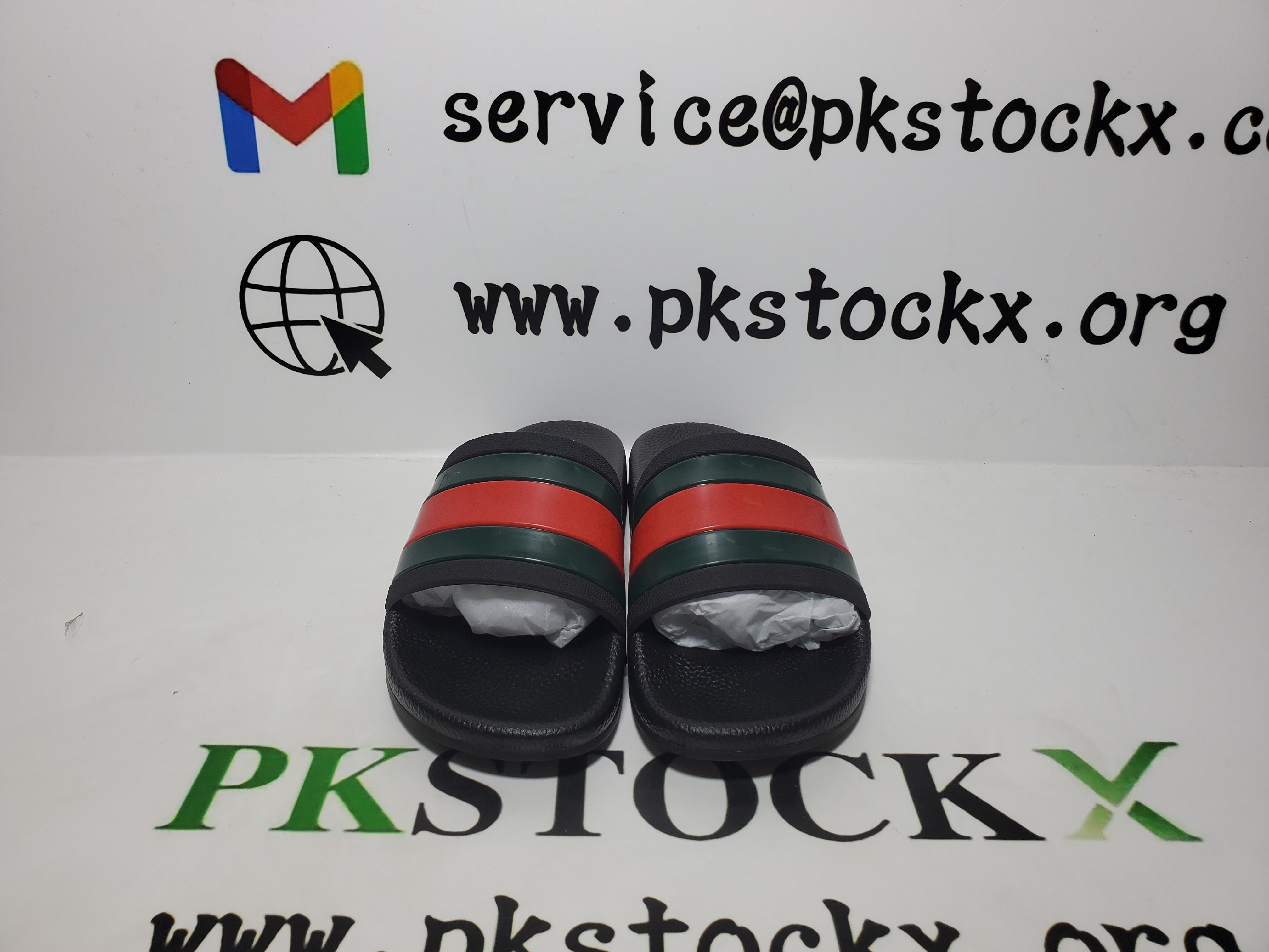 Gucci Web Accent Rubber Slides review Ted 00