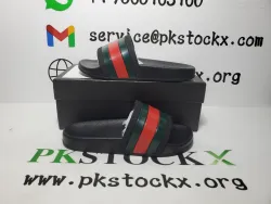 Gucci Web Accent Rubber Slides review Ted 03