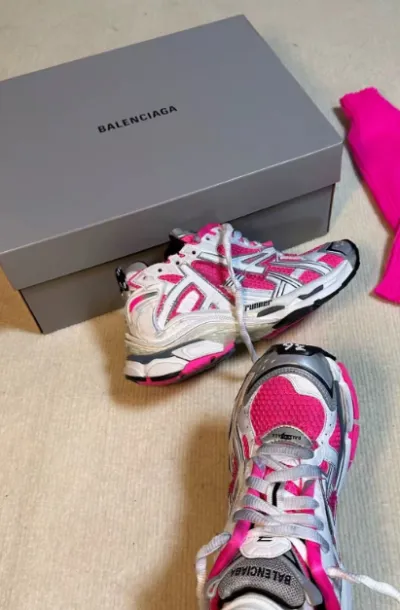 PK God Batch Balenciaga White Red Powder 677402 W3RBN 9155 review Khali Fortune 00