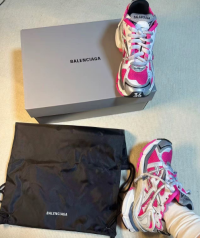 PK God Batch Balenciaga White Red Powder 677402 W3RBN 9155 review 1