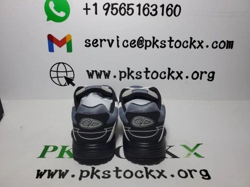 PK God Batch Dior B30 Sneaker Blue Mesh with Gray, White and Black 3SN279ZRB_H068 review 