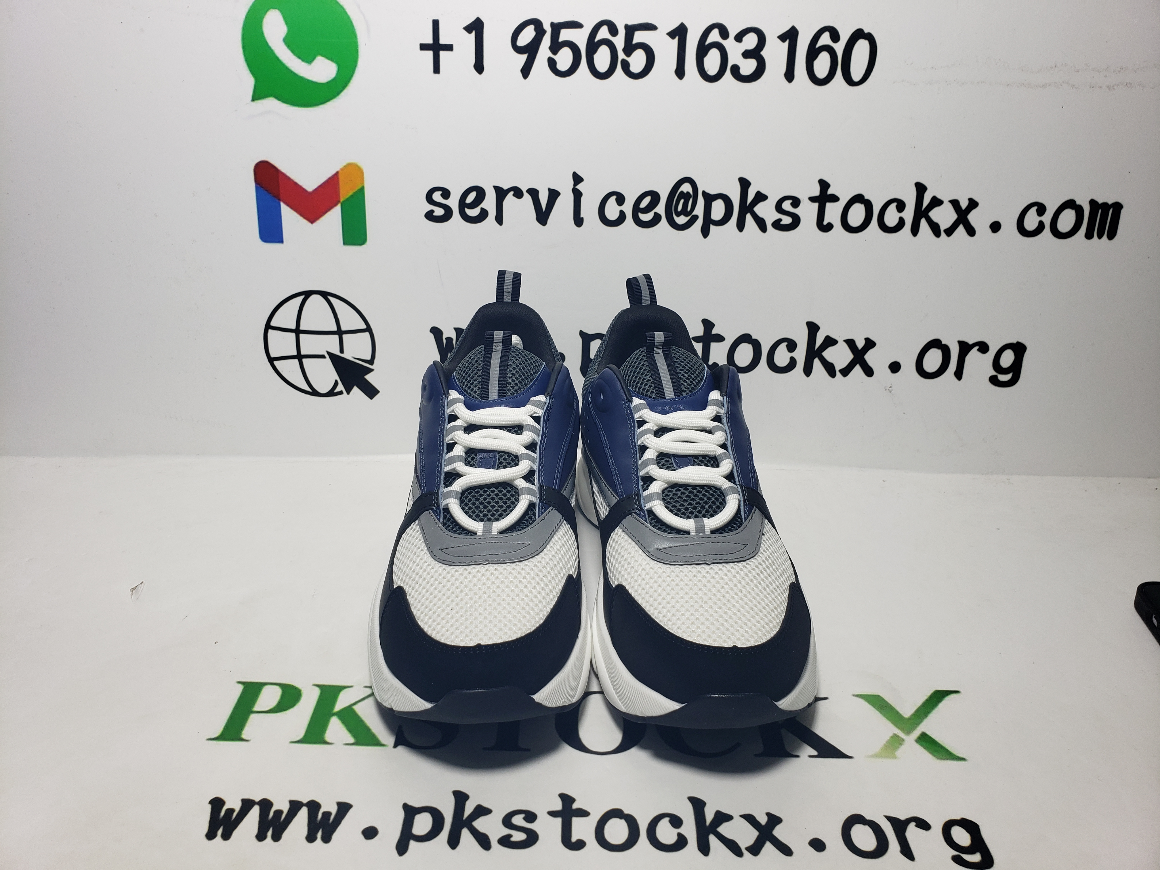 PK God Batch Dior White, Blue, & Black 'B22' Sneakers White Blue review Gustavo Fabela 00