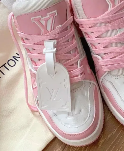 PK God Batch LOUIS VUITTON Trainer Rose Pink VL0231 review 