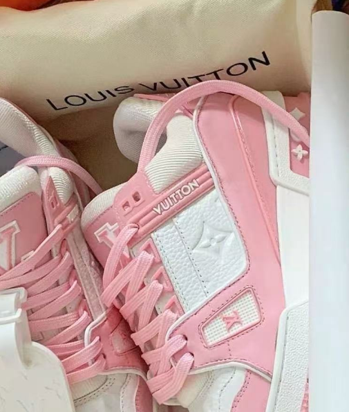 PK God Batch LOUIS VUITTON Trainer Rose Pink VL0231 review Yeferson Lopez 01