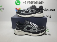 PK God Batch Dior Light Grey 'B30' Sneakers Black Coffee Color 3SN279ZND-H969 review 0