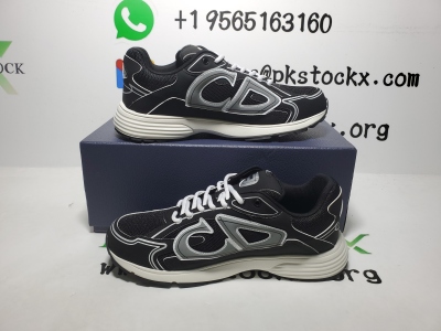 PK God Batch Dior Light Grey 'B30' Sneakers Black Coffee Color 3SN279ZND-H969 review D*** 01