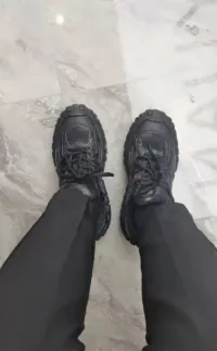 PK God Batch Balenciaga Defender Sneakers Black review 1
