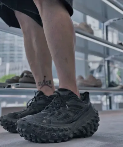 PK God Batch Balenciaga Defender Black Gray 685611 W2RA6 3000 review Milay Uria