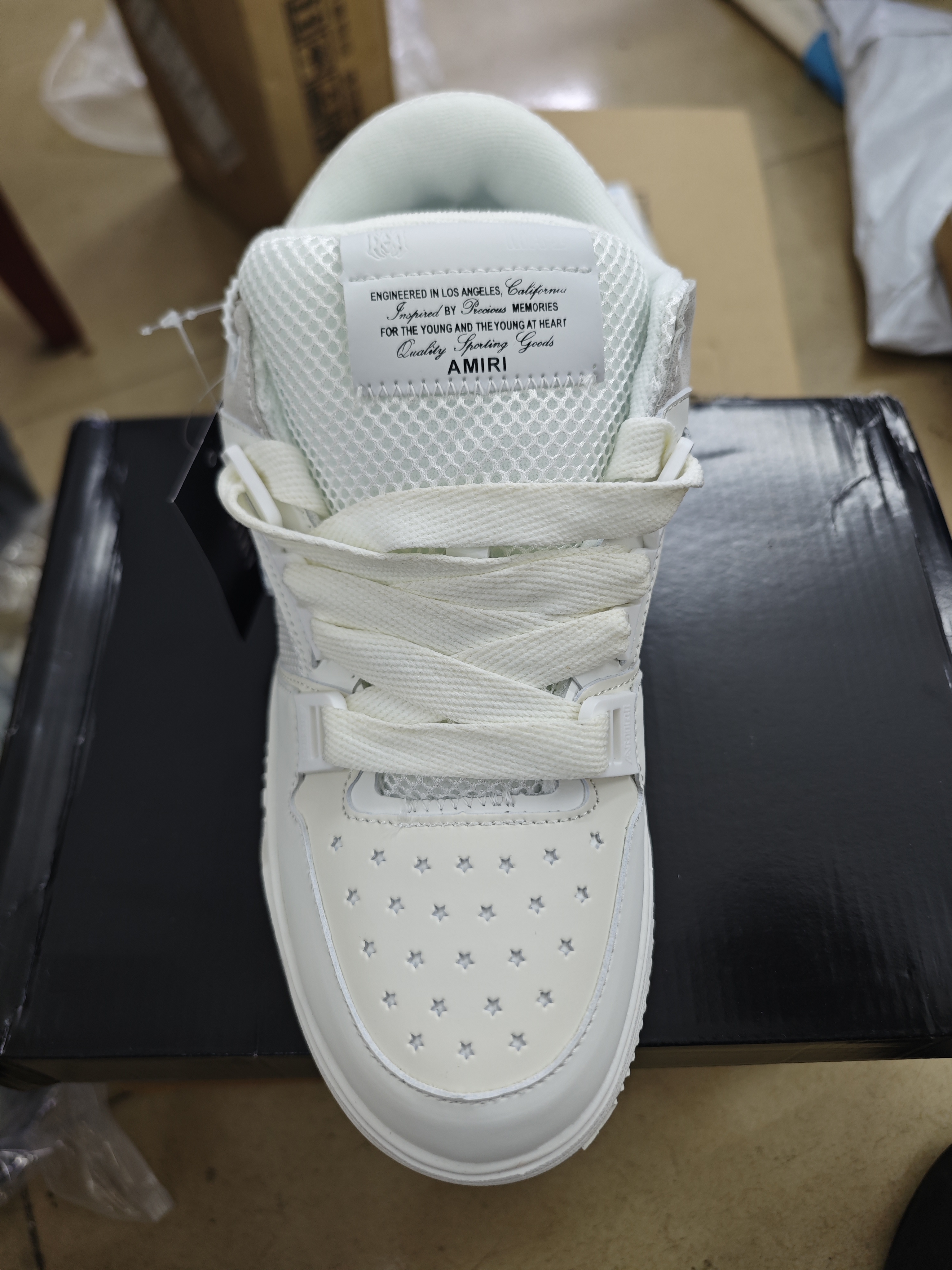 PK God Batch AMIRI MA-1 Sneaker White PS24MFS017 100 review Brandon Ventura 00