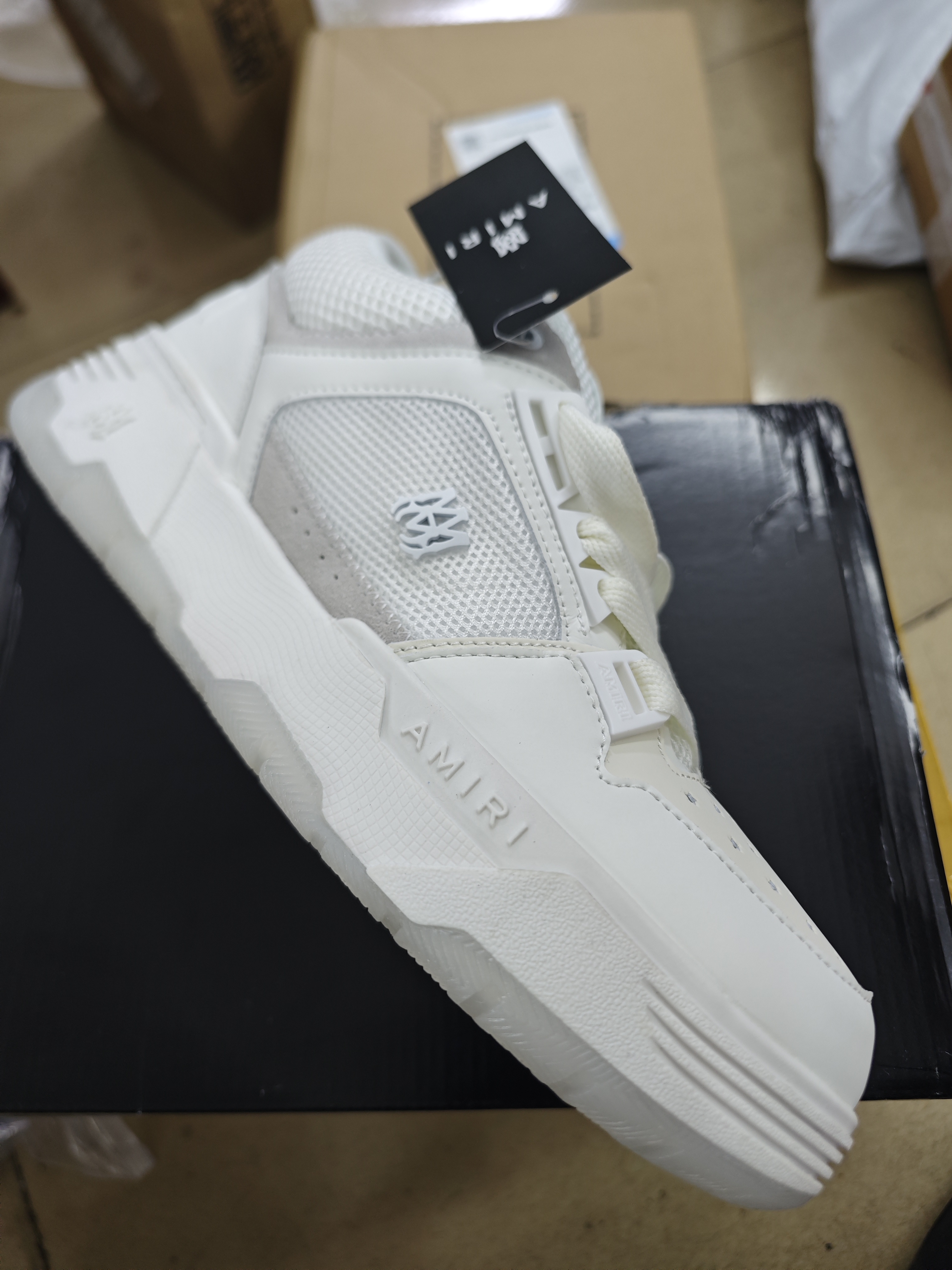 PK God Batch AMIRI MA-1 Sneaker White PS24MFS017 100 review Brandon Ventura 01