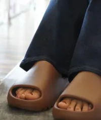 PK God Batch Adidas Yeezy Slide Flax FZ5896 review 0
