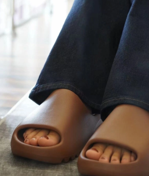 PK God Batch Adidas Yeezy Slide Flax FZ5896 review 