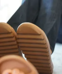PK God Batch Adidas Yeezy Slide Flax FZ5896 review 1