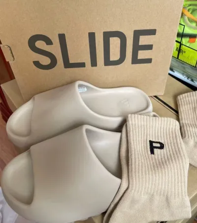 PK God Batch Adidas Yeezy Slide BONE  FW6345  review nehemiah latham