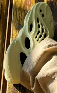 PK God batch adidas Yeezy Foam Runner Sulfur GV6775  review 2