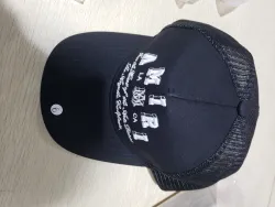 AMIRI  Stencil Trucker Hat - Black review Lulette VenturaOdron 01