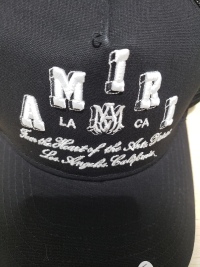 AMIRI  Stencil Trucker Hat - Black review 1