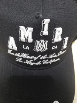 AMIRI  Stencil Trucker Hat - Black review Lulette VenturaOdron 02