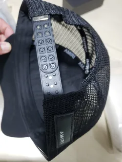 AMIRI  Stencil Trucker Hat - Black review Lulette VenturaOdron 05
