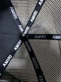 AMIRI  Stencil Trucker Hat - Black review 3