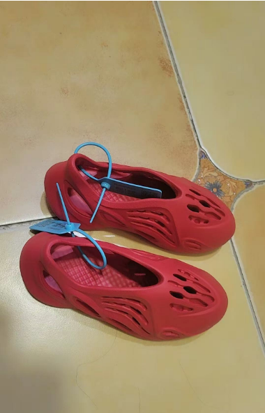 PK God batch adidas Yeezy Foam Runner Vermillion GW3355  review Jarvis davis