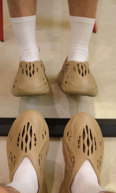 PK God batch adidas Yeezy Foam Runner Ochre GW3354  review Fernando Gonzalez