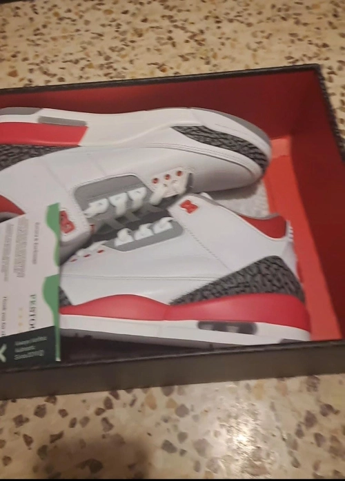 PK God Batch Air Jordan 3 Retro Fire Red DN3707-160  review 