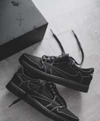 【Flash Sale】Air Jordan 1 Retro Low OG SP Travis Scott Black Phantom DM7866-001 review 0