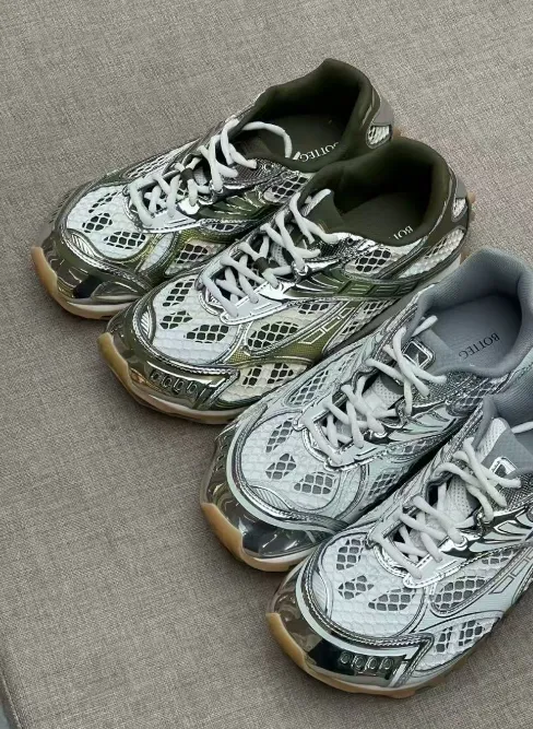 PK God Batch Bottega Veneta Orbit Sneaker Silver review 