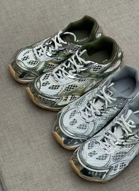 PK God Batch Bottega Veneta Orbit Sneaker Silver review 