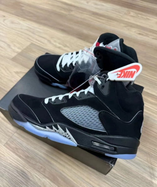 PK God Batch Air Jordan 5 Retro OG Black Metallic Reimagined HF3975-001 review 