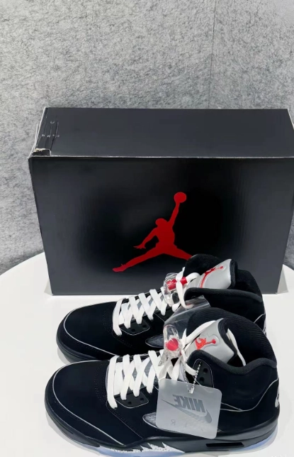 PK God Batch Air Jordan 5 Retro OG Black Metallic Reimagined HF3975-001 review 