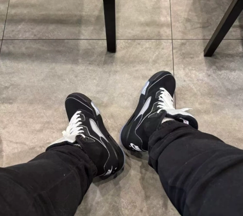 PK God Batch Air Jordan 5 Retro OG Black Metallic Reimagined HF3975-001 review 