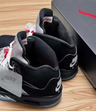PK God Batch Air Jordan 5 Retro OG Black Metallic Reimagined HF3975-001 review Welland Turla