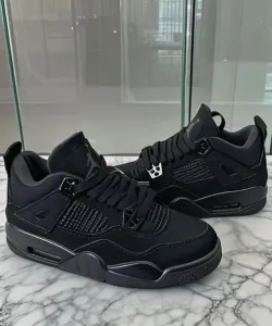 PK God Batch Air Jordan 4 Black Cat CU1110-010 review Met Cel