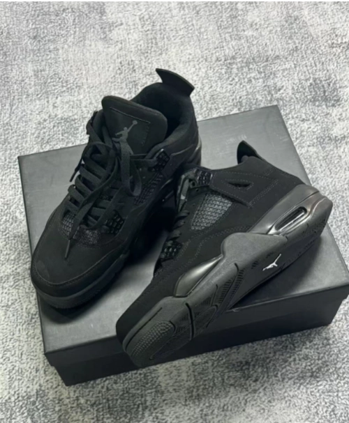 PK God Batch Air Jordan 4 Black Cat CU1110-010 review 