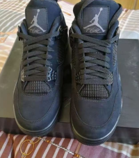 PK God Batch Air Jordan 4 Black Cat CU1110-010 review 0