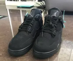 PK God Batch Air Jordan 4 Black Cat CU1110-010 review Cinque Roland