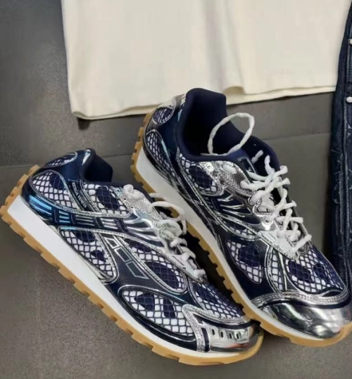 PK God Batch Bottega Veneta Orbit Sneaker Blue review 