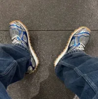 PK God Batch Bottega Veneta Orbit Sneaker Blue review 0