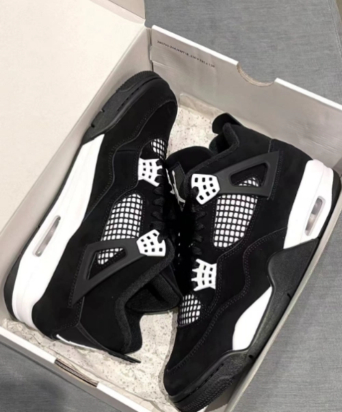 PK God Batch Air Jordan 4 White Thunder FQ8138-001 review 