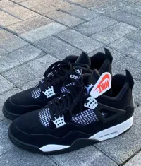 PK God Batch Air Jordan 4 White Thunder FQ8138-001 review 0