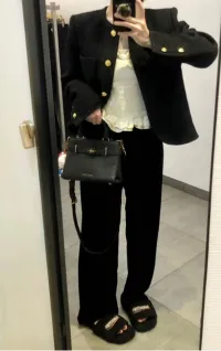 Balenciaga Furry Slides Black review 0