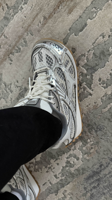 PK God Batch Bottega Veneta Orbit Sneaker Silver review D*** 02