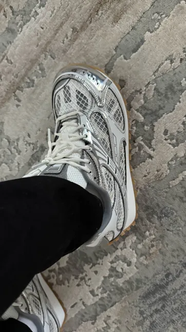PK God Batch Bottega Veneta Orbit Sneaker Silver review D*** 02