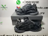 PK God Batch Balenciaga Runner All Black Gray 677402 W3RB2 1515 review 1