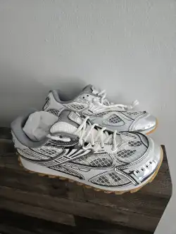 PK God Batch Bottega Veneta Orbit Sneaker Silver review Shaun 01